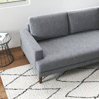 Canapé d'angle en tissu Harman Modern Living Room