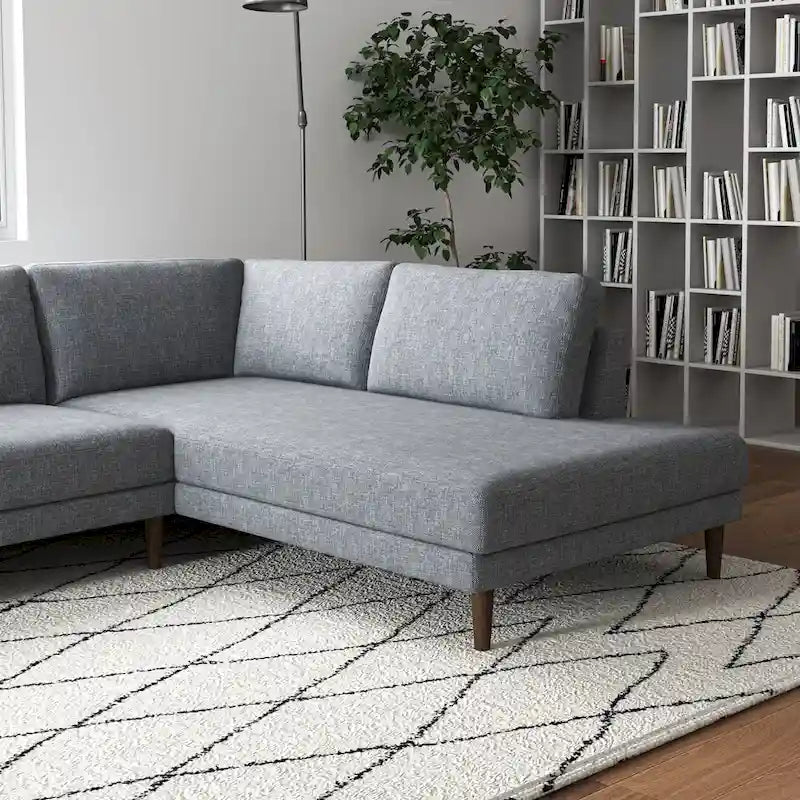 Canapé d'angle en tissu Harman Modern Living Room