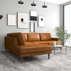 Canapé d'angle en tissu Harman Modern Living Room