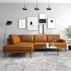 Canapé d'angle en tissu Harman Modern Living Room