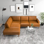 Canapé d'angle en tissu Harman Modern Living Room