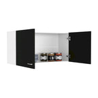 Armoire de rangement murale à double porte TUHOME Napoles - Non disponible