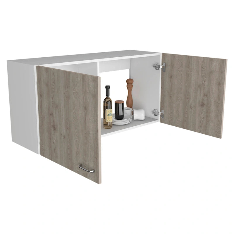 Armoire de rangement murale à double porte TUHOME Napoles - Non disponible