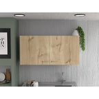 Armoire de rangement murale à double porte TUHOME Napoles - Non disponible