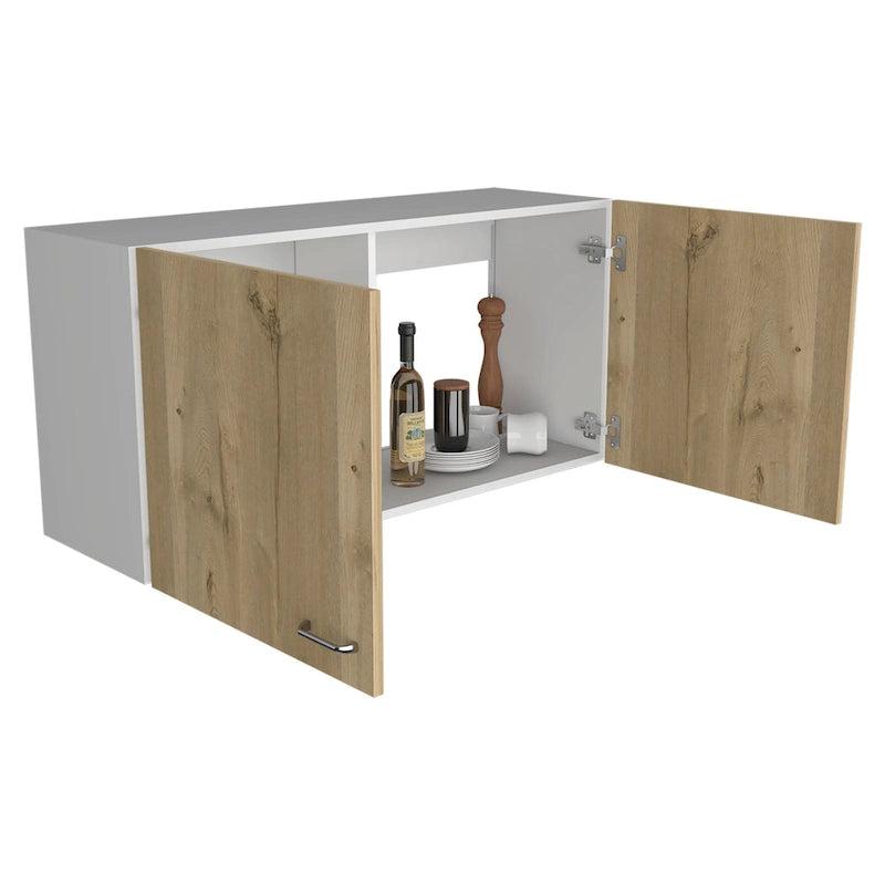 Armoire de rangement murale à double porte TUHOME Napoles - Non disponible