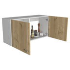 Armoire de rangement murale à double porte TUHOME Napoles - Non disponible