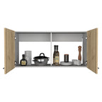 Armoire de rangement murale à double porte TUHOME Napoles - Non disponible