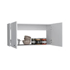 Armoire de rangement murale à double porte TUHOME Napoles - Non disponible
