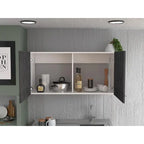 Armoire de rangement murale à double porte TUHOME Napoles - Non disponible
