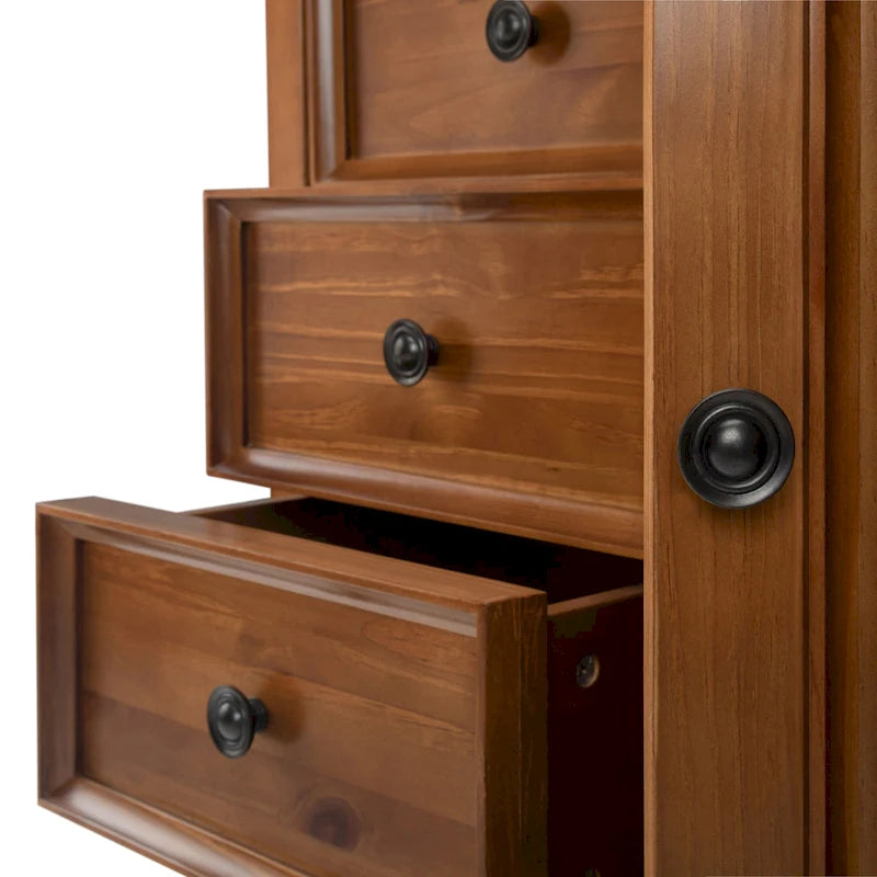 Meuble de rangement transitionnel moyen WYNDENHALL Halifax en bois massif, 94 cm de large (37 po) - 94 cm (37 po) l x 43 cm (17 po) p x 91 cm (36 po) h