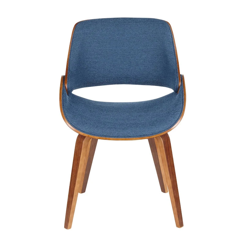 Chaise de salle à manger/d'appoint rembourrée Carson Carrington Svetlana, style moderne du milieu du siècle