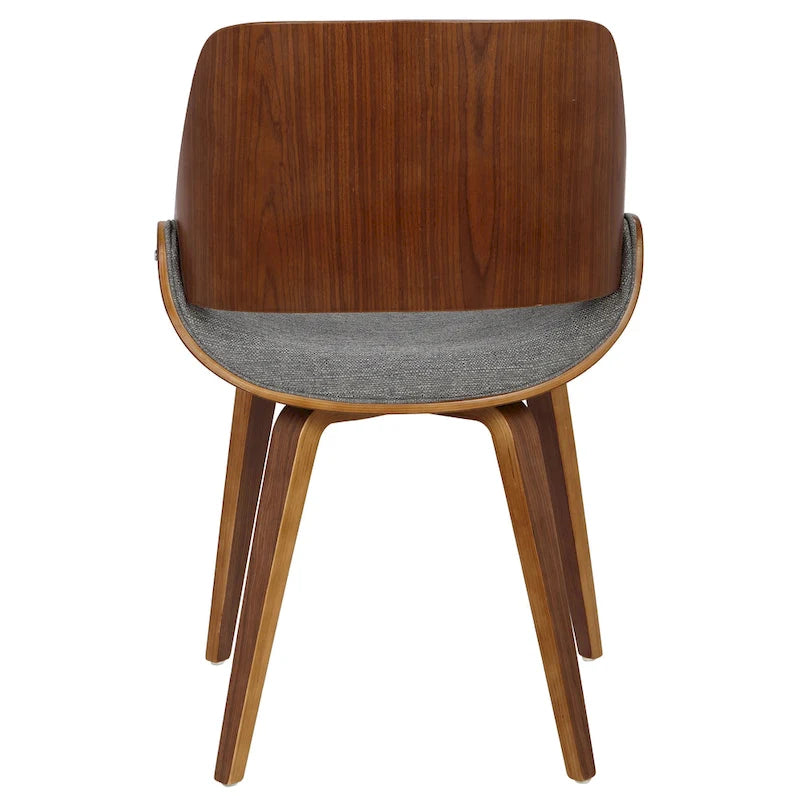 Chaise de salle à manger/d'appoint rembourrée Carson Carrington Svetlana, style moderne du milieu du siècle