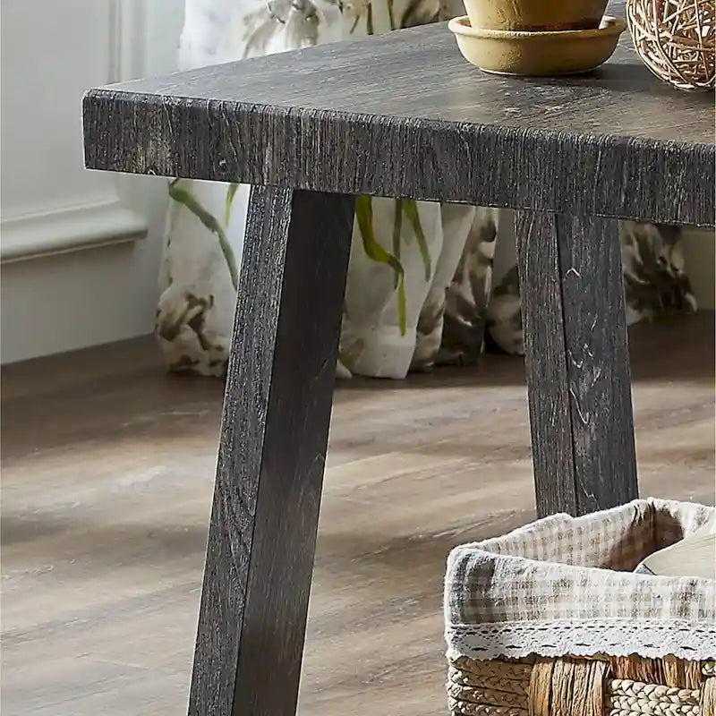 Ensemble table et étagère 3 pièces Roundhill Furniture Athens Contemporary en bois reconstitué