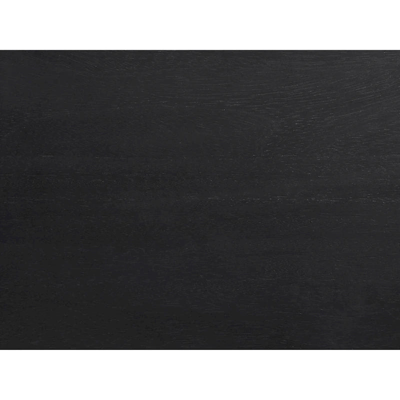 Table basse Cordero en bois et verre de 122 cm de large avec étagère de rangement