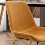 Chaise de salle à manger moderne en velours Aufurr de Roundhill Furniture (lot de 2)
