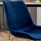 Chaise de salle à manger moderne en velours Aufurr de Roundhill Furniture (lot de 2)