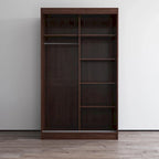 Armoire-penderie moderne Copper Grove Parasol à 2 portes avec miroir brillant
