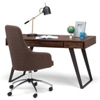Bureau WYNDENHALL Mitchell de style industriel moderne de 54 pouces de large