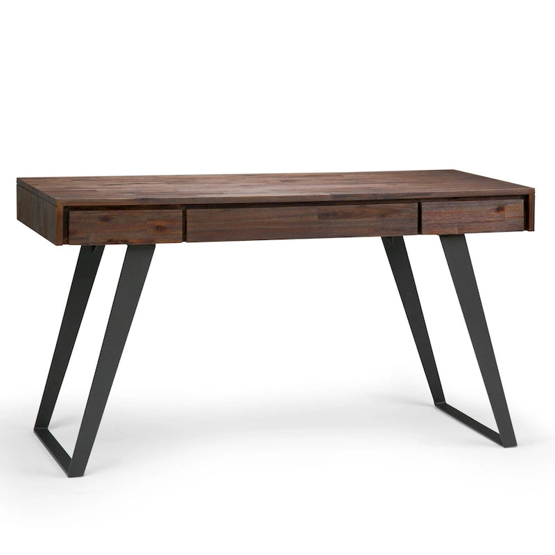 Bureau WYNDENHALL Mitchell de style industriel moderne de 54 pouces de large