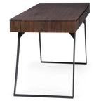 Bureau WYNDENHALL Mitchell de style industriel moderne de 54 pouces de large