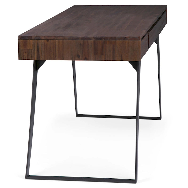 Bureau WYNDENHALL Mitchell de style industriel moderne de 54 pouces de large