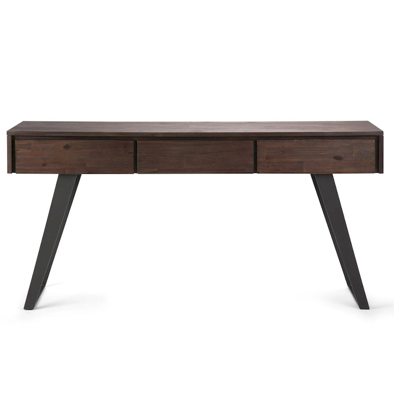 Bureau WYNDENHALL Mitchell de style industriel moderne de 54 pouces de large
