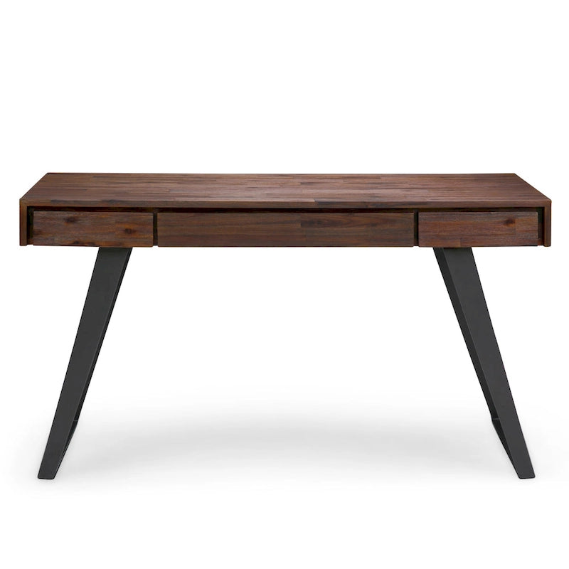 Bureau WYNDENHALL Mitchell de style industriel moderne de 54 pouces de large