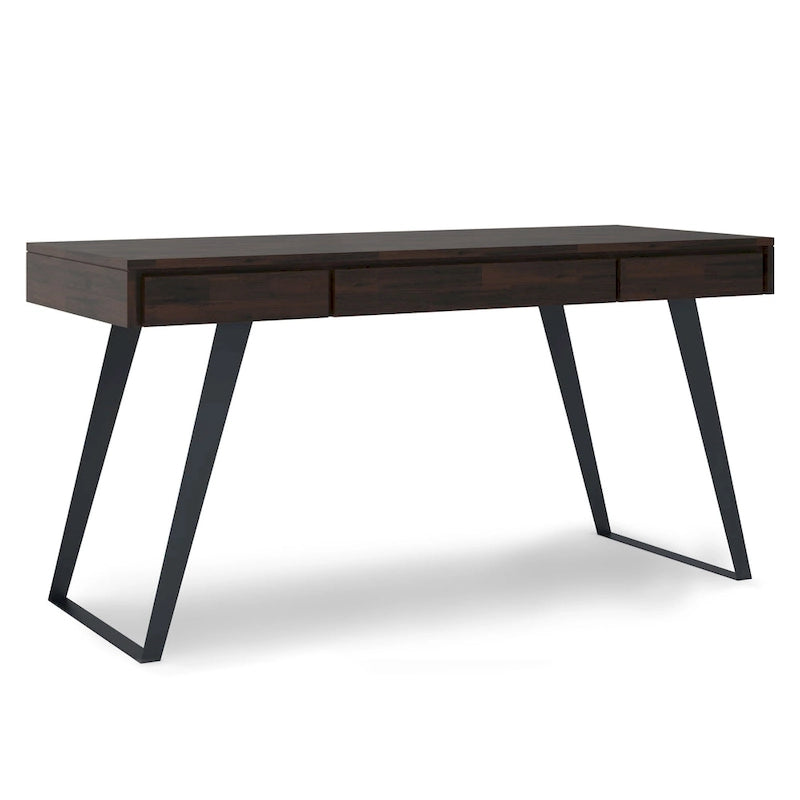 Bureau WYNDENHALL Mitchell de style industriel moderne de 54 pouces de large