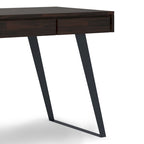 Bureau WYNDENHALL Mitchell de style industriel moderne de 54 pouces de large