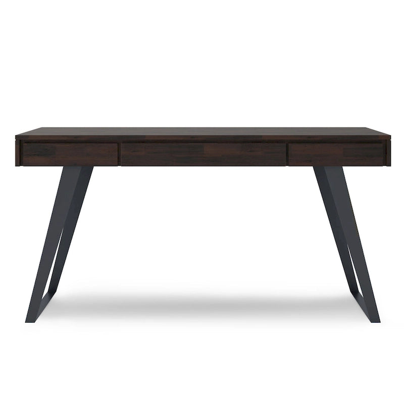 Bureau WYNDENHALL Mitchell de style industriel moderne de 54 pouces de large
