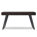 Bureau WYNDENHALL Mitchell de style industriel moderne de 54 pouces de large