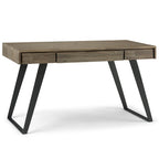 Bureau WYNDENHALL Mitchell de style industriel moderne de 54 pouces de large