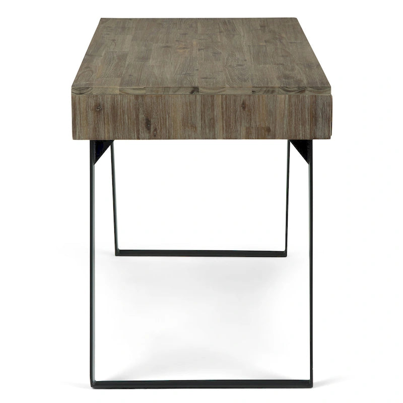 Bureau WYNDENHALL Mitchell de style industriel moderne de 54 pouces de large