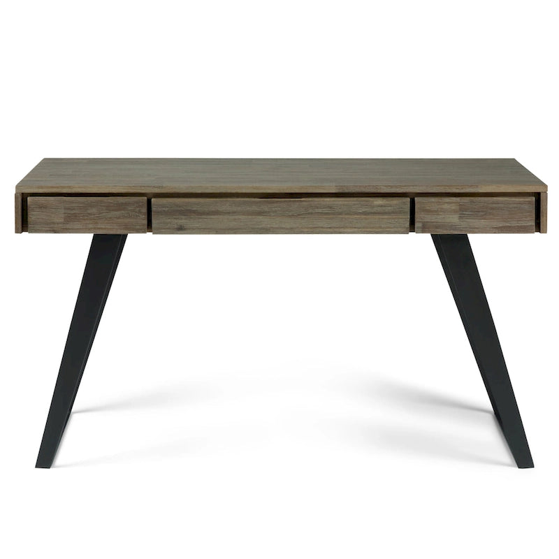 Bureau WYNDENHALL Mitchell de style industriel moderne de 54 pouces de large