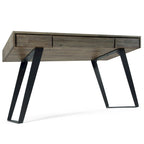 Bureau WYNDENHALL Mitchell de style industriel moderne de 54 pouces de large