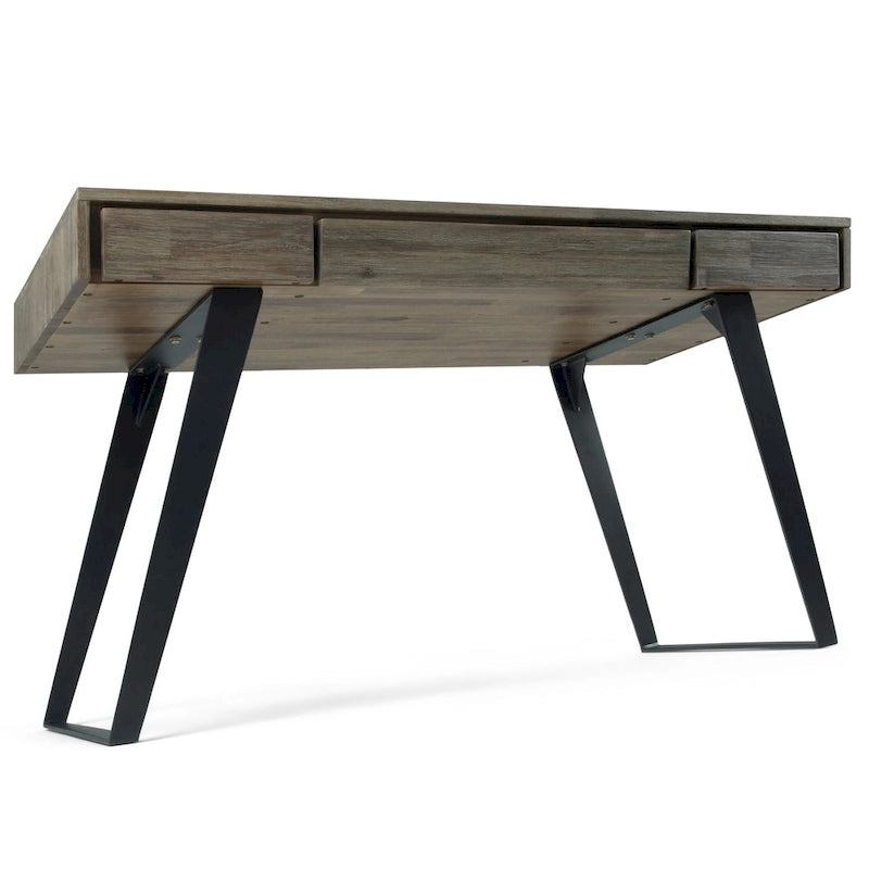 Bureau WYNDENHALL Mitchell de style industriel moderne de 54 pouces de large