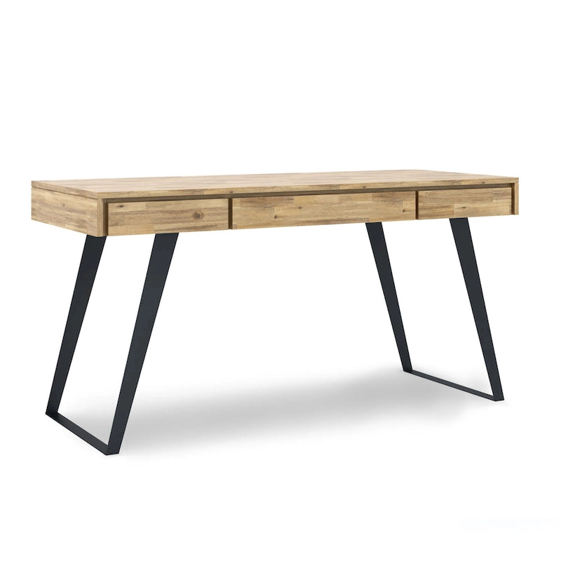 Bureau WYNDENHALL Mitchell de style industriel moderne de 54 pouces de large