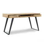 Bureau WYNDENHALL Mitchell de style industriel moderne de 54 pouces de large