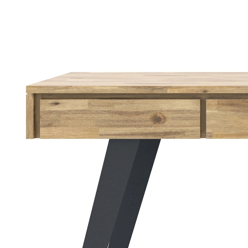 Bureau WYNDENHALL Mitchell de style industriel moderne de 54 pouces de large