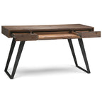 Bureau WYNDENHALL Mitchell de style industriel moderne de 54 pouces de large
