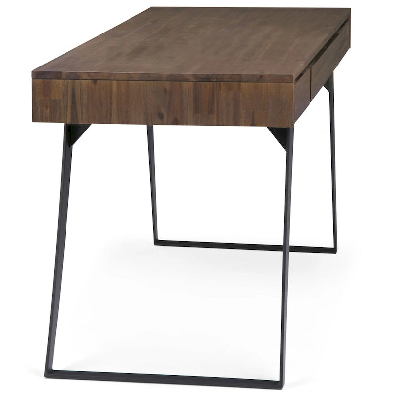 Bureau WYNDENHALL Mitchell de style industriel moderne de 54 pouces de large