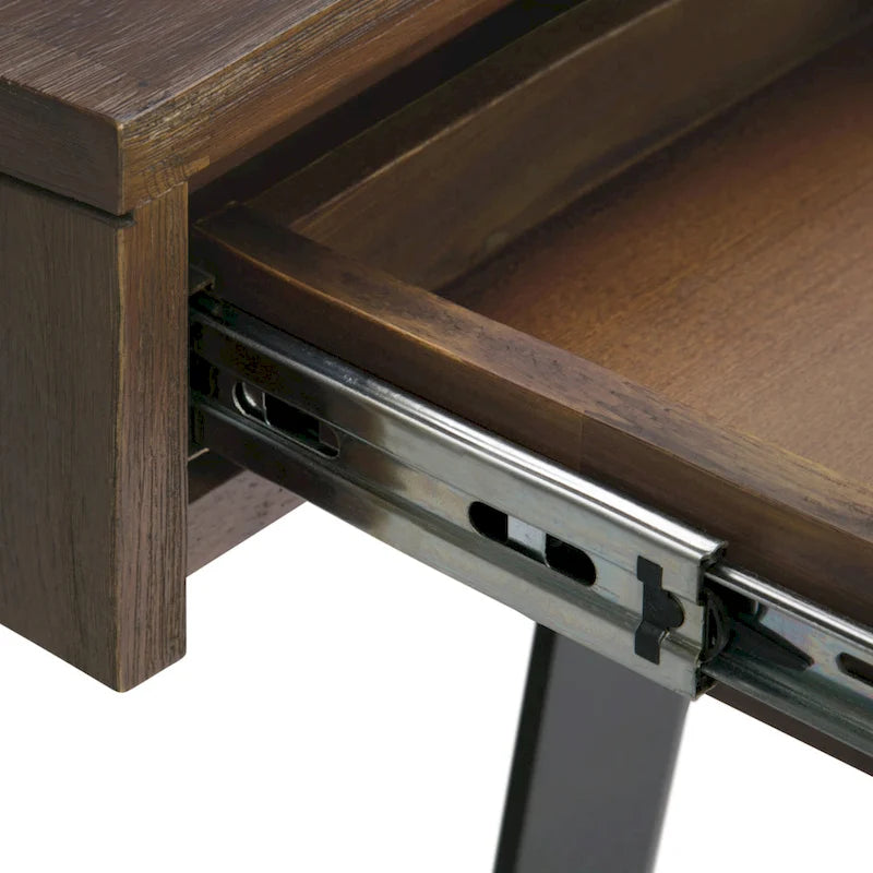 Bureau WYNDENHALL Mitchell de style industriel moderne de 54 pouces de large