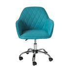 Chaise de bureau Porthos Home Noa, en tissu et à roulettes
