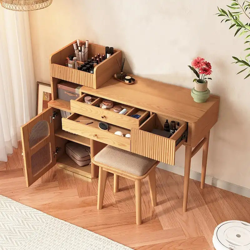 Coiffeuse JASIWAY à 3 tiroirs