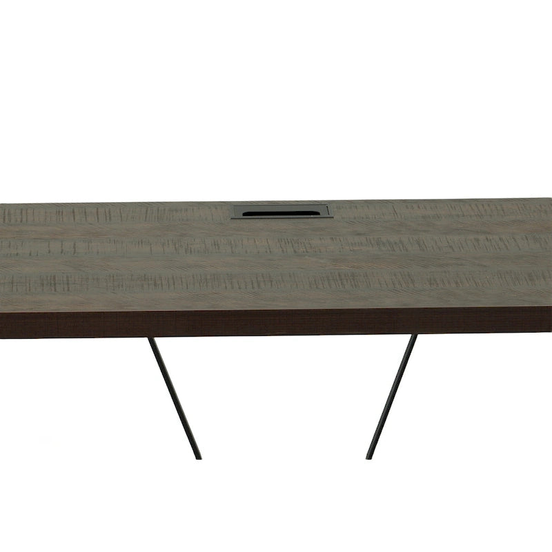 Bureau d'ordinateur Kendall de Carolina Living - Orme/Noir