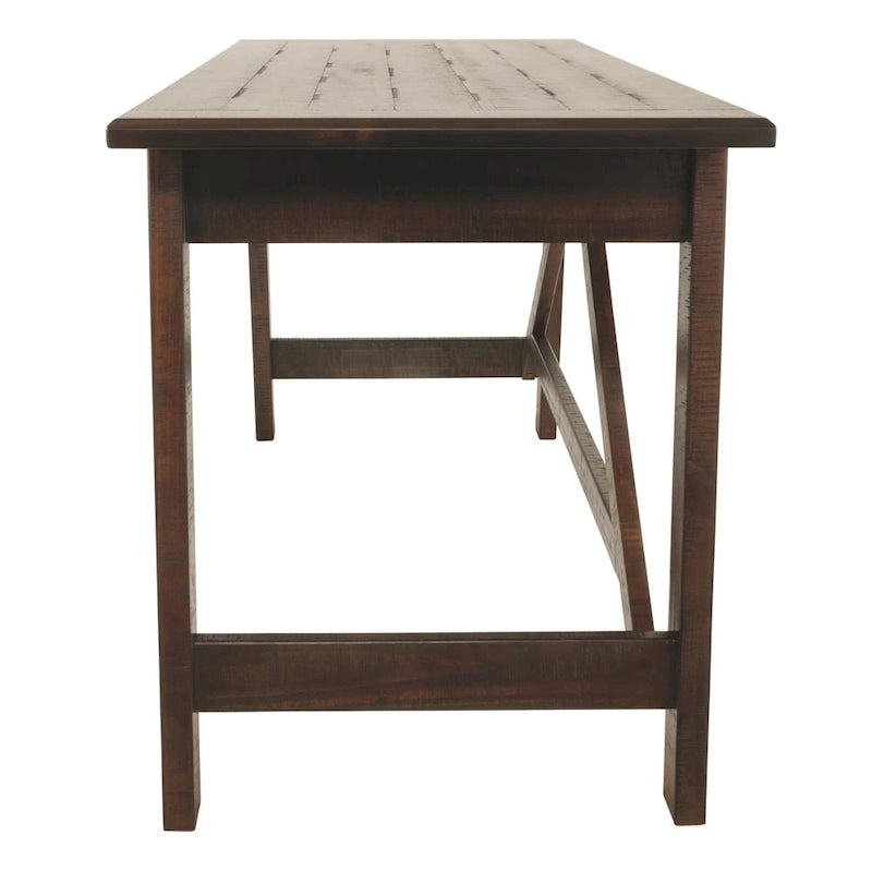 Bureau à pieds larges Baldridge Rustic Brown pour la maison
