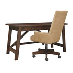 Bureau à pieds larges Baldridge Rustic Brown pour la maison
