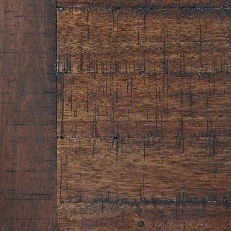 Bureau à pieds larges Baldridge Rustic Brown pour la maison