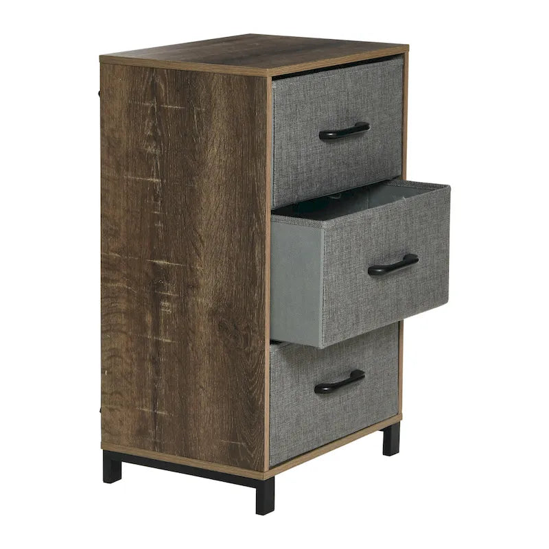 Articles ménagers essentiels : commode, table de chevet, chiffonnier