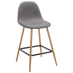 Tabouret de bar moderne SAFAVIEH Almedia 58 cm (23 pouces) - 49 cm (19,3 po) L x 42 cm (16,5 po) l x 58 cm (23 po) H - 48 cm (19 po) L x 43 cm (17 po) P x 89 cm (35 po) H